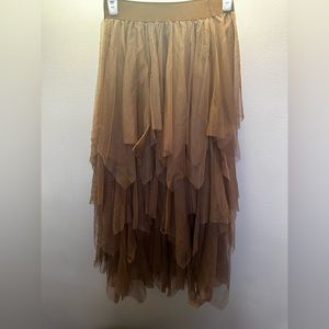 Brown skirt